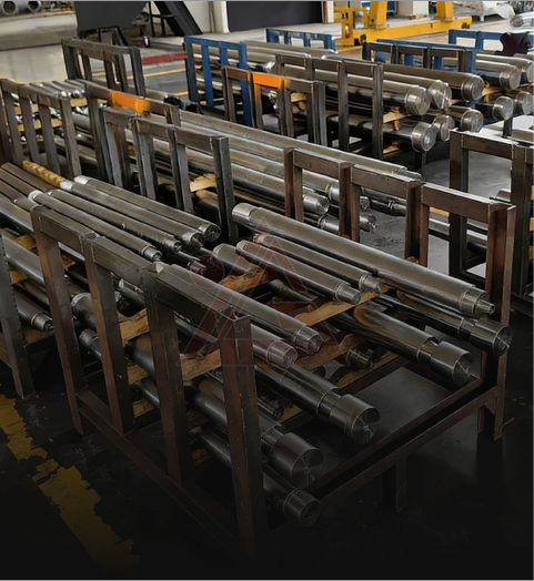 Hydraulic cylinder production workshop