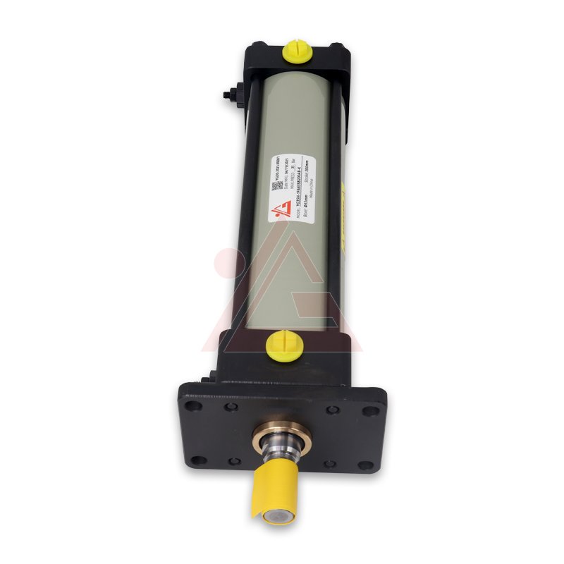 ISO Custom 63mm Double Acting Tie-Rod Hydraulic Cylinder-3