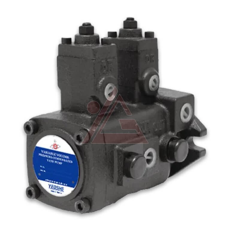 Dual Circuit YEOSHE VVPE Series VVPE-F12-12A Double Variable Volume Vane Pump-2