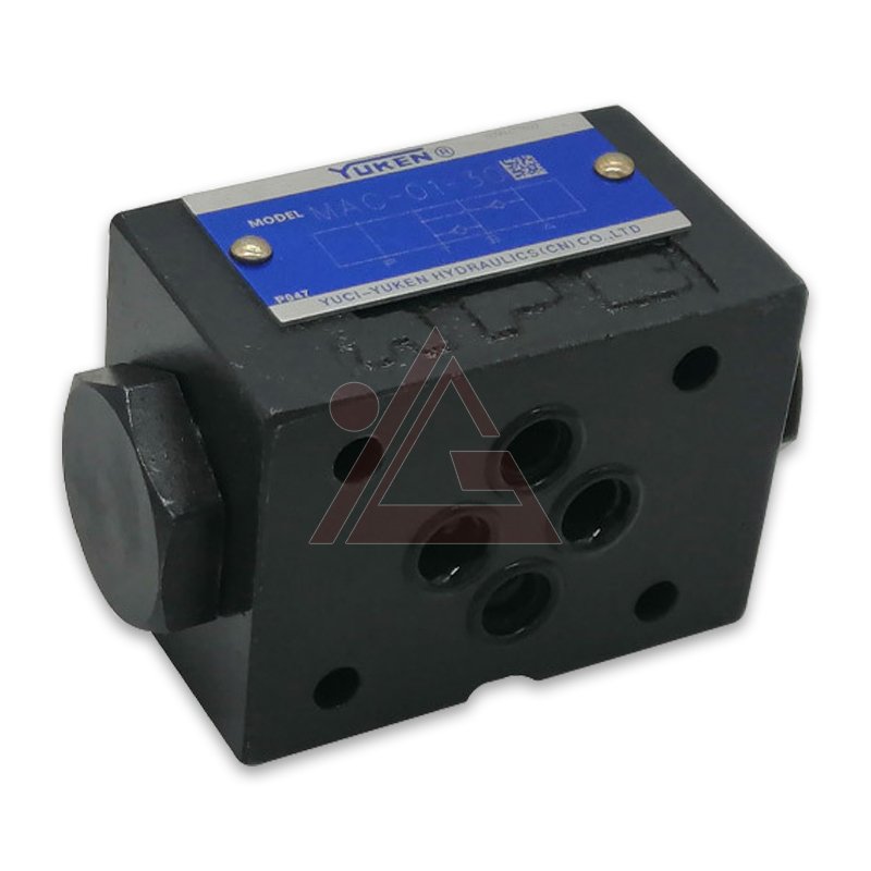 MAC Series Easier Maintenance YUKEN MAC-01-30 Anti-Cavitation Modular Valves in Steel Mill