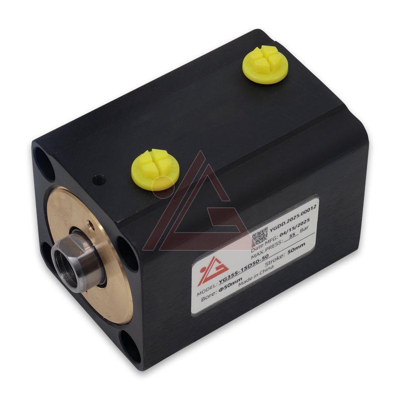 Space Saving YG35S-1SD50-50 Compact Hydraulic Cylinder-3
