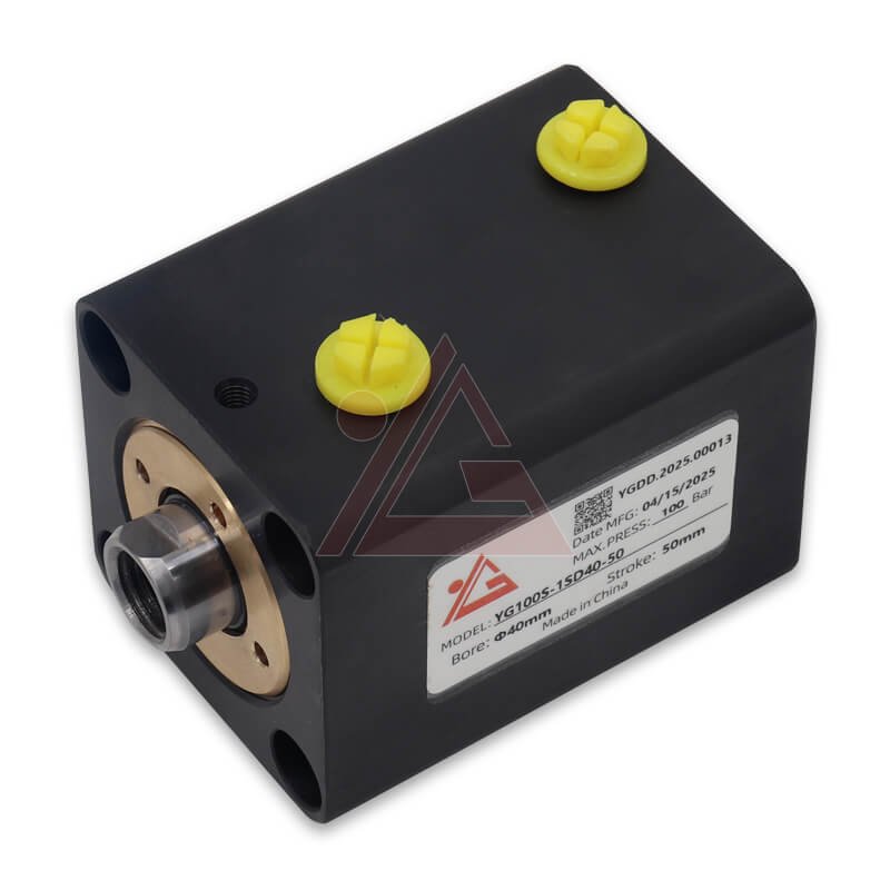 Precision Positioning Control YG100S-1SD40-50 Compact Hydraulic Cylinder-3