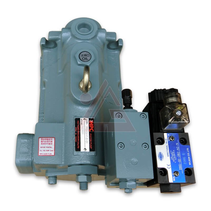 P Series Lightweight HHPC P70-D4-F-R-01 Solenoid-operated Low Pressure Unloading Type Piston Pump for Fixtures-2