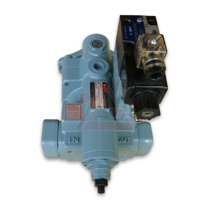 P Series Versatile Application HHPC P46-C1-E3-F-R-01 Two-stage Pressure Control Piston Pump in Plastic Manufacturing