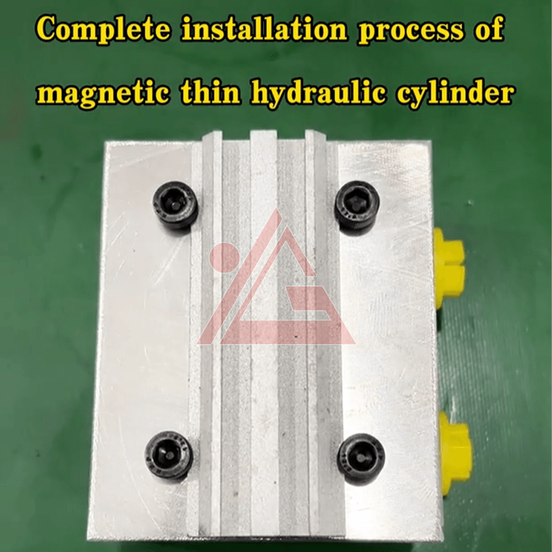 Complete Installation Process of Magnetic Compact Hydraulic Cylinder